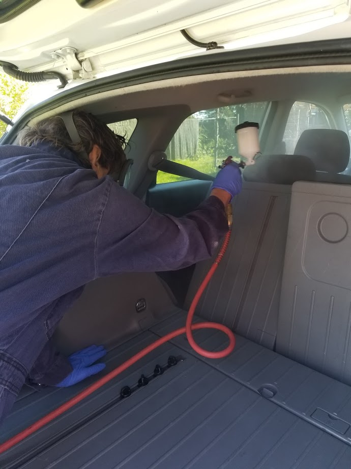 Car disinfection service