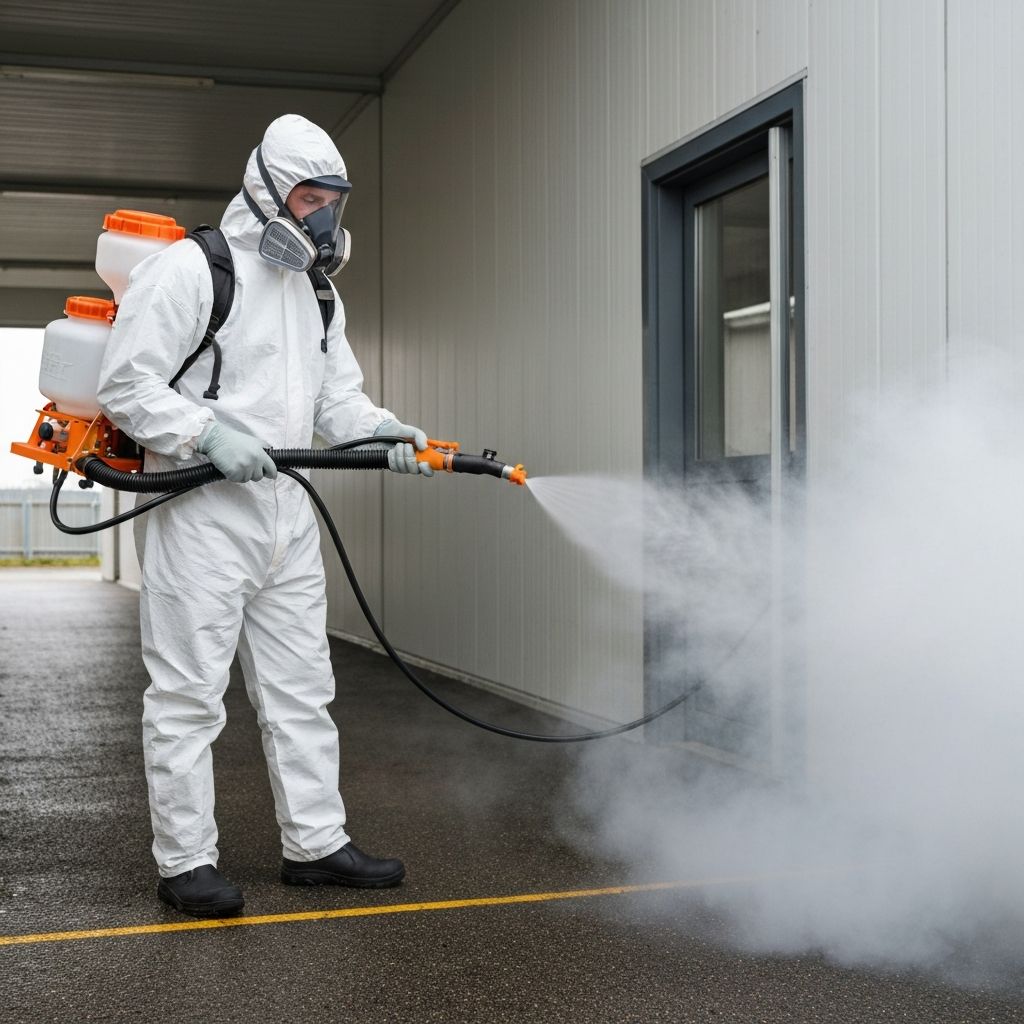 Decontamination treatment application